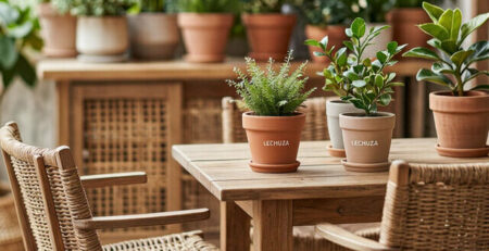 Летняя кухня с LECHUZA